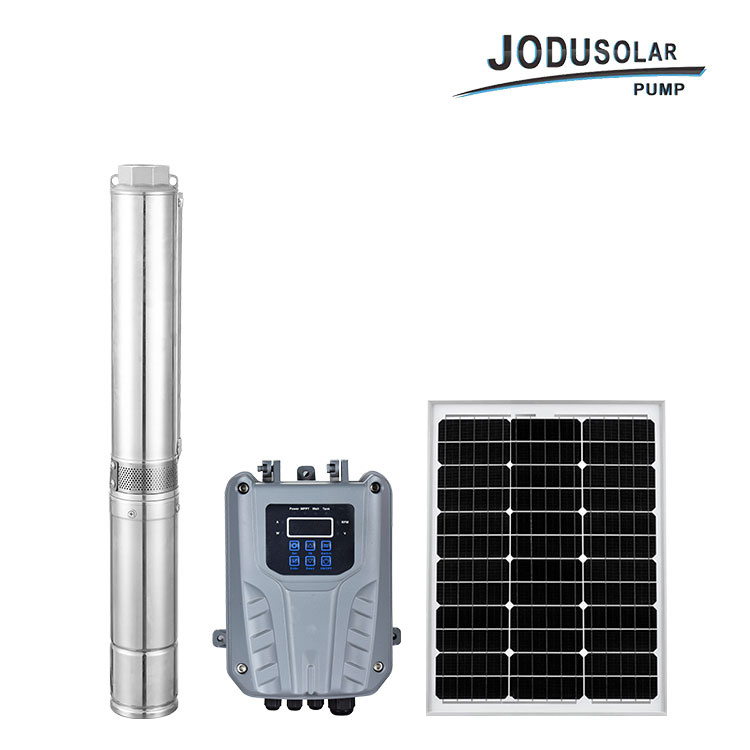 3inch 200w-1100w ປໍ້າແສງອາທິດທີ່ມີ Impeller ພາດສະຕິກ